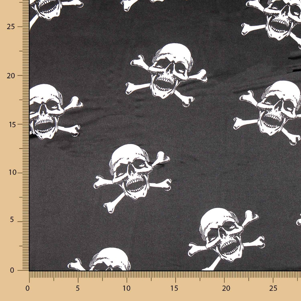 Cetim Carnaval Pirata Branco - Ribes y Casals