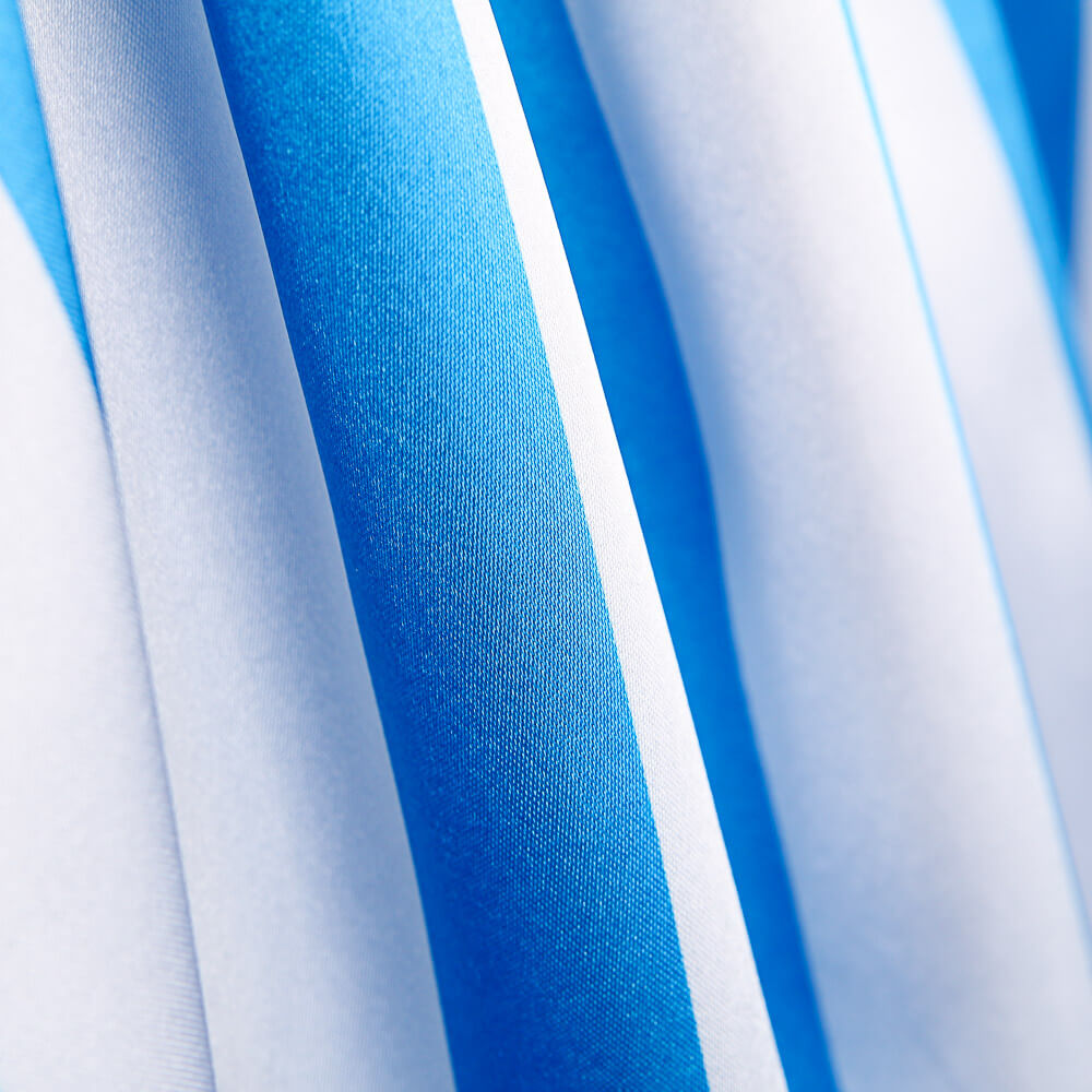 Cetim Carnaval Riscas Azul - Ribes y Casals