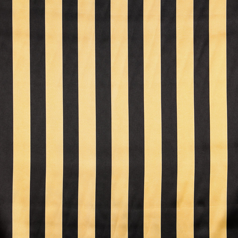 Cetim Carnaval Riscas Dourado - Ribes y Casals