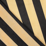 Cetim Carnaval Riscas Dourado - Ribes y Casals