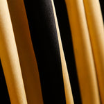 Cetim Carnaval Riscas Dourado - Ribes y Casals