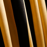 Cetim Carnaval Riscas Dourado - Ribes y Casals