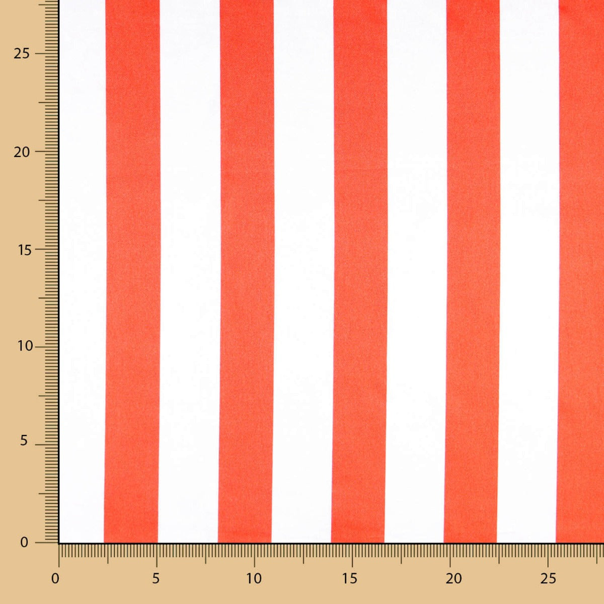 Cetim Carnaval Riscas Vermelho - Ribes y Casals