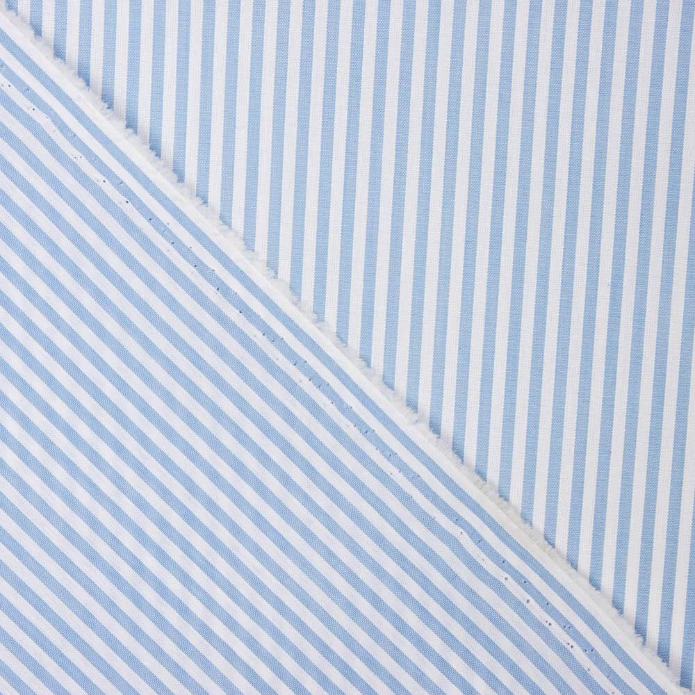 Listras Vichy Azul Claro Médio - Ribes y Casals