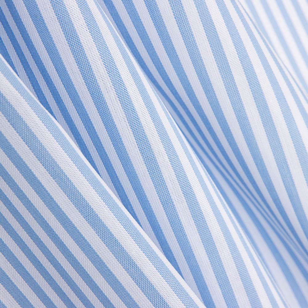 Listras Vichy Azul Claro Médio - Ribes y Casals