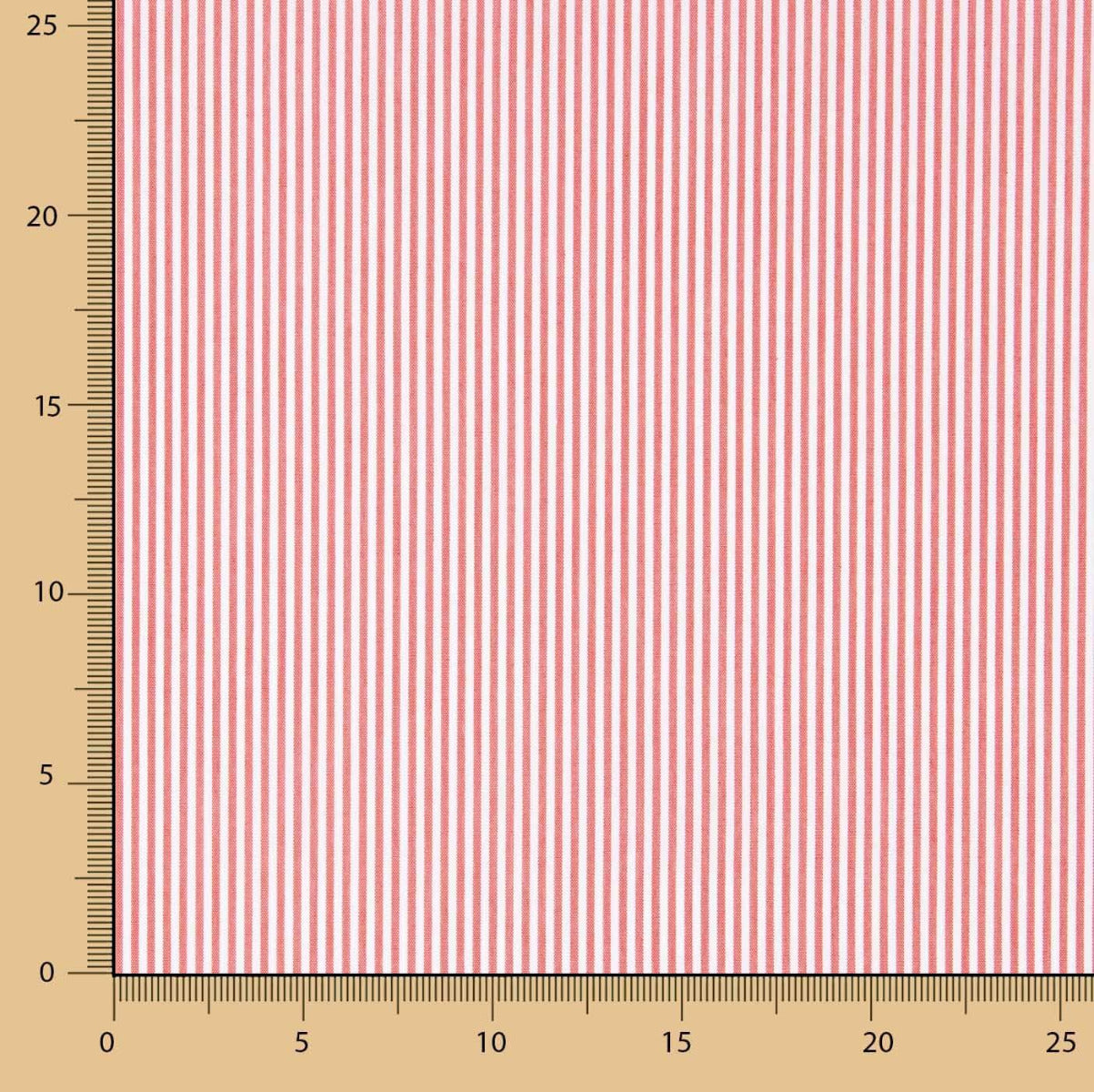 Listras Vichy Vermelho Mini - Ribes y Casals