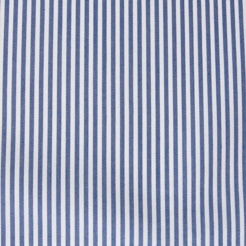 Tecido Listrado Vichy Azul 3mm - Ribes y Casals