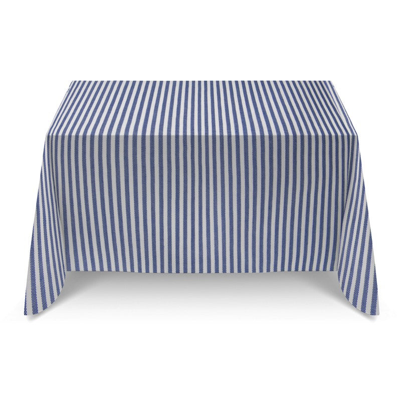 Tecido Listrado Vichy Azul 3mm - Ribes y Casals