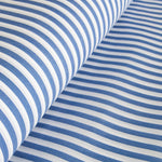 Tecido Listrado Vichy Azul 6mm - Ribes y Casals