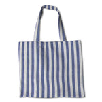 Tecido Listrado Vichy Azul 6mm - Ribes y Casals