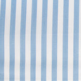 Tecido Listrado Vichy Azul Celeste 6mm - Ribes y Casals