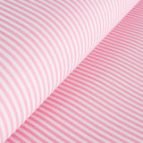 Tecido Listrado Vichy Rosa 3mm - Ribes y Casals