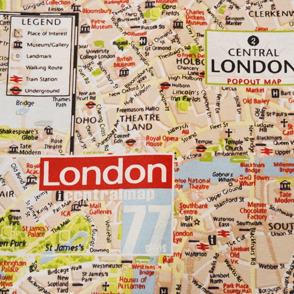 Resinado Mapa Londres - Ribes y Casals
