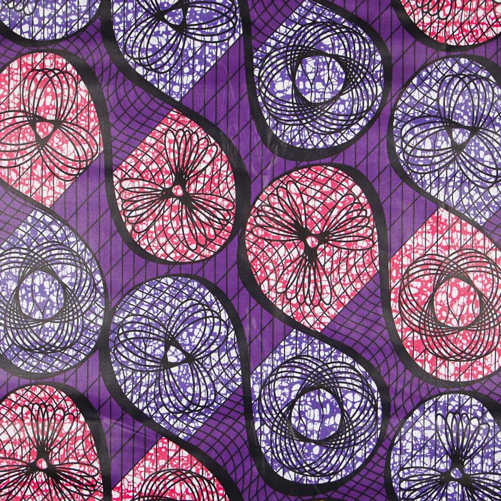 Tecido Africano Wax Costa Marfim - Ribes y Casals