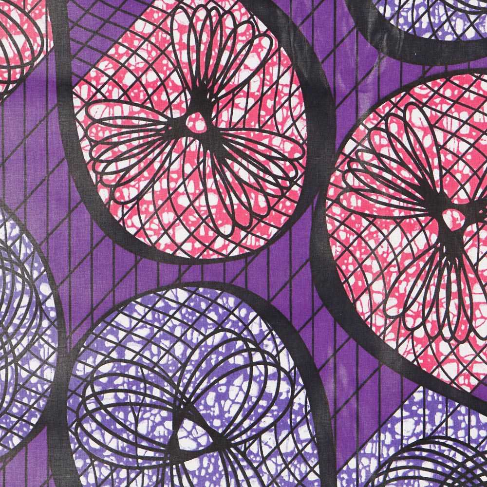 Tecido Africano Wax Costa Marfim - Ribes y Casals