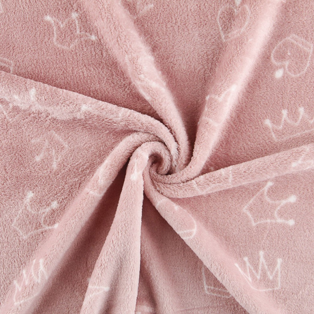 Tecido Polar Coralina Queens - Ribes y Casals