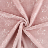 Tecido Polar Coralina Queens - Ribes y Casals