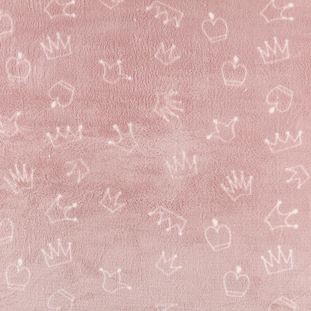 Tecido Polar Coralina Queens - Ribes y Casals