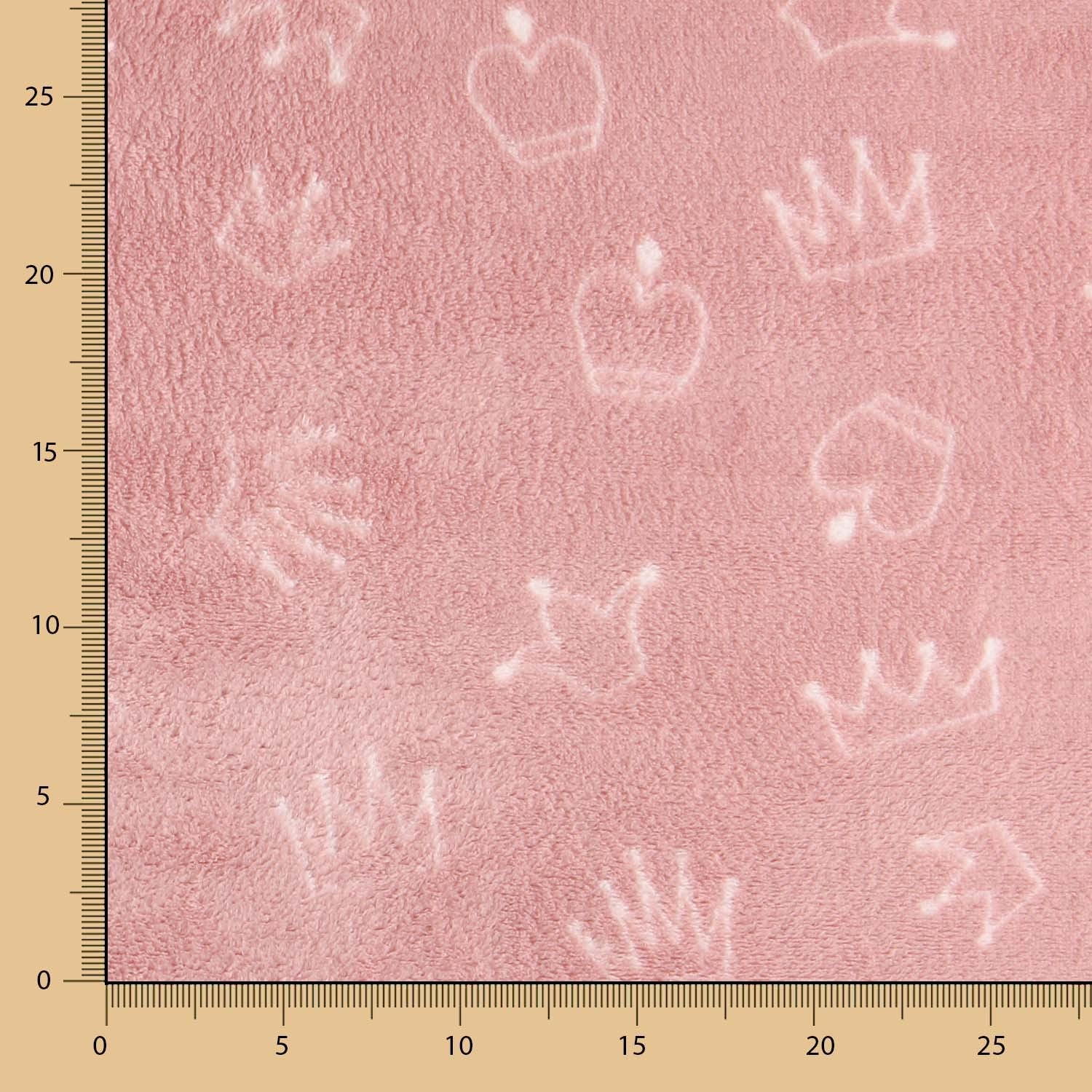 Tecido Polar Coralina Queens - Ribes y Casals