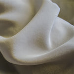 Tecido Crepe Seda Natural Bege Claro - Ribes y Casals