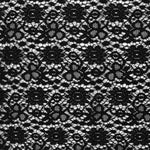 Tecido Guipura Margaridas Preto - Ribes y Casals