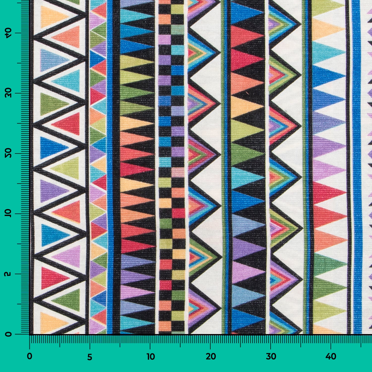 Lona Estampada Apache Colorida - Ribes y Casals