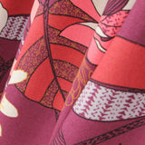 Lona Panamá Hibiscos Violeta - Ribes y Casals