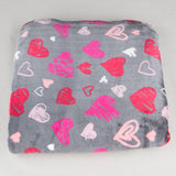 Retal Minky Corações Fúcsia - Ribes y Casals