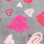 Retal Minky Corações Fúcsia - Ribes y Casals