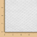 Tecido de Organza Plumeti Branco - Ribes y Casals