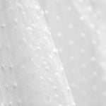 Tecido de Organza Plumeti Branco - Ribes y Casals