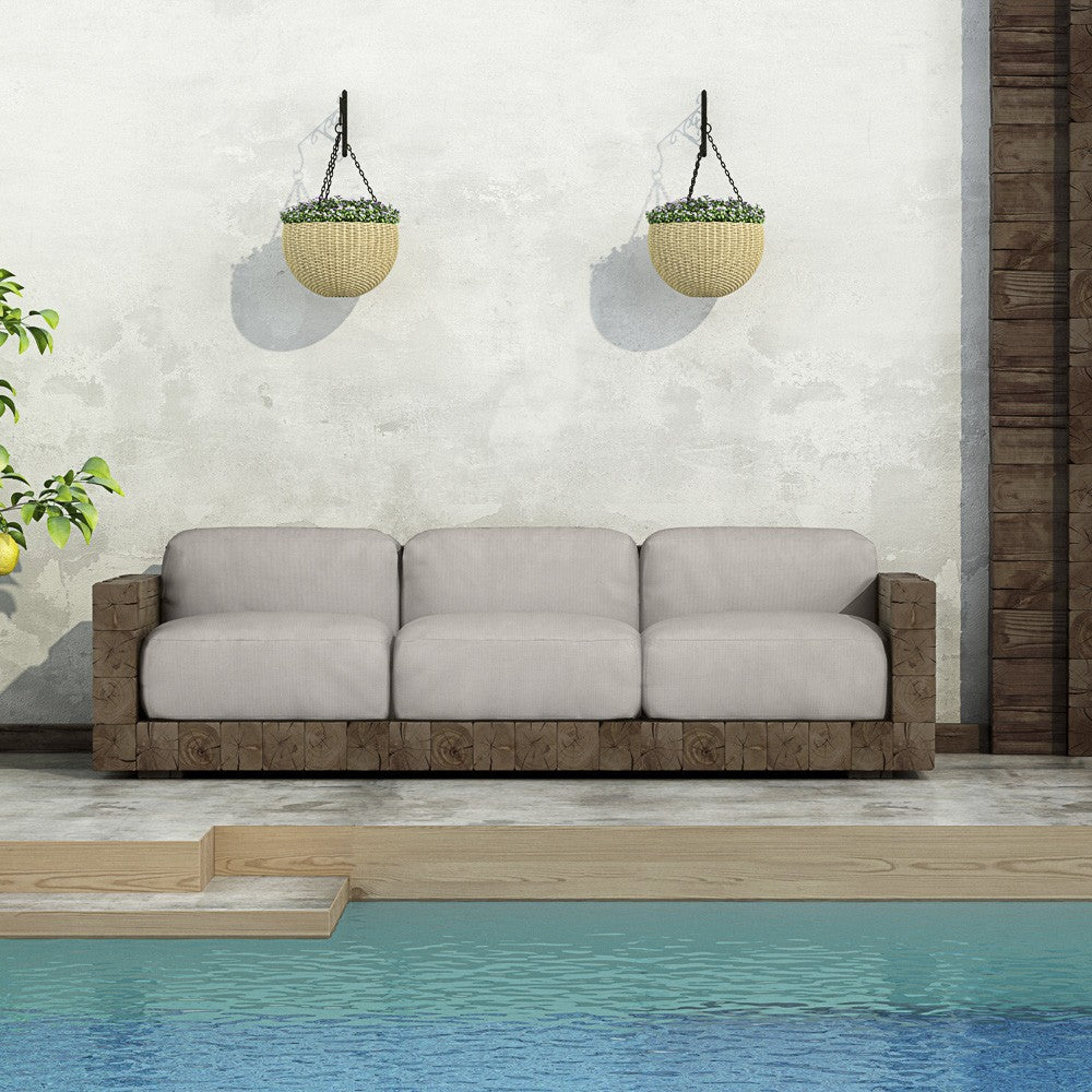 Tecido Exterior Impermeável Bege - Ribes y Casals