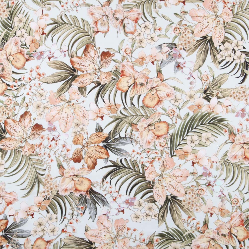 Viscose Tropical Celeste - Ribes y Casals