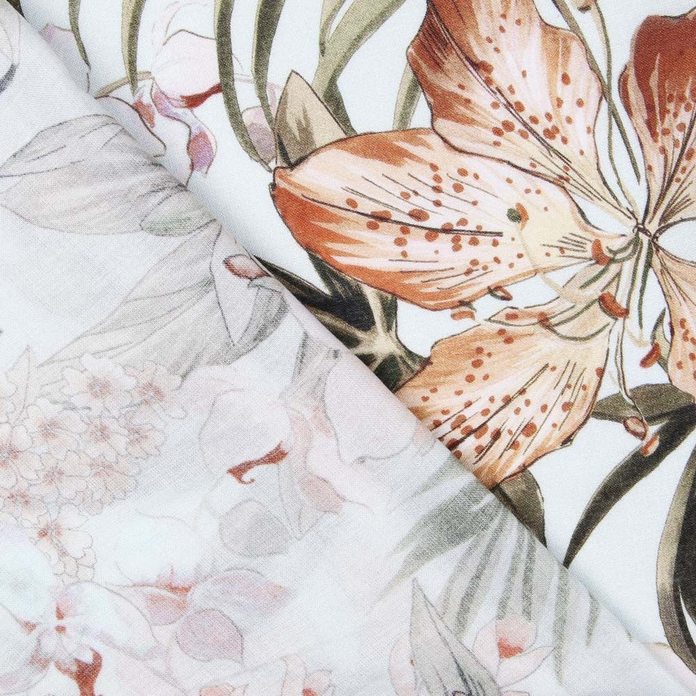 Viscose Tropical Celeste - Ribes y Casals