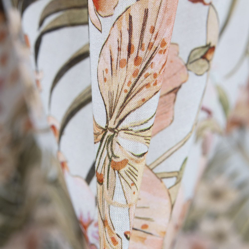 Viscose Tropical Celeste - Ribes y Casals