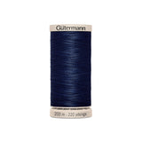 Linha para acolchoar e patchwork Gütermann 200 m azul-marinho 5322 - Ribes y Casals