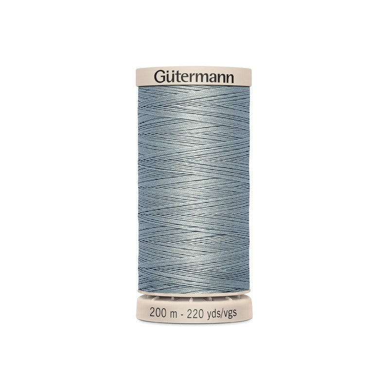 Linha para acolchoar e patchwork Gütermann 200 m cinza prateado 6506 - Ribes y Casals