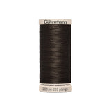 Linha para acolchoar e patchwork Gütermann 200 m castanho escuro 1712 - Ribes y Casals