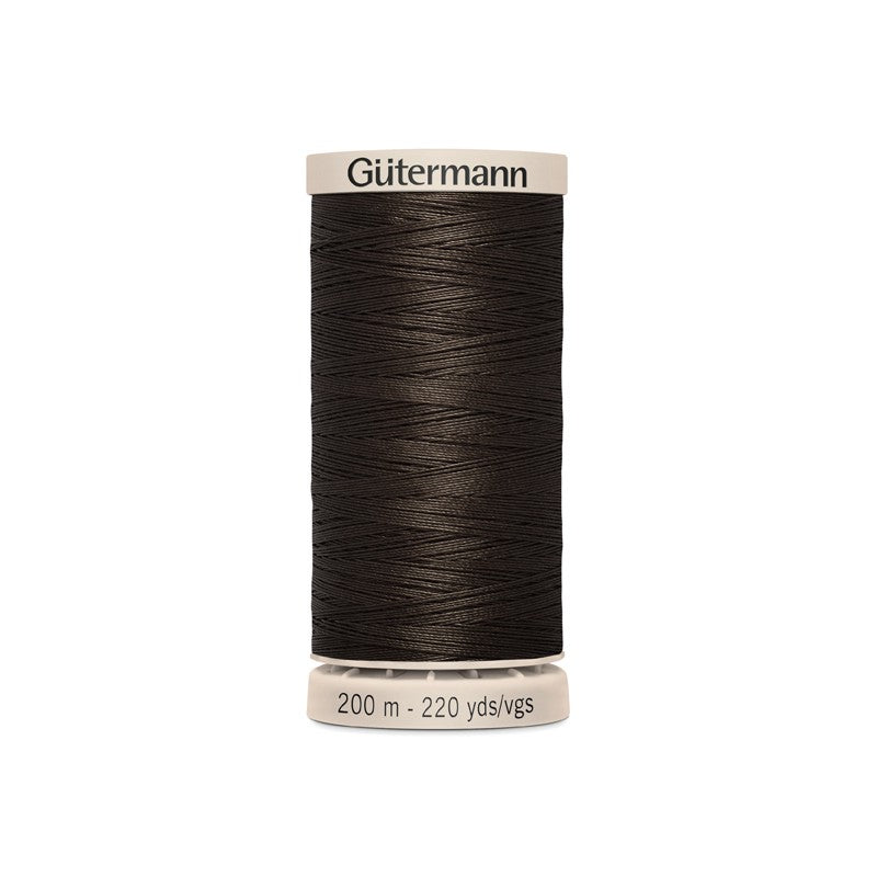 Linha para acolchoar e patchwork Gütermann 200 m castanho escuro 1712 - Ribes y Casals