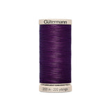 Linha para acolchoar e patchwork Gütermann 200 m roxo 3832 - Ribes y Casals