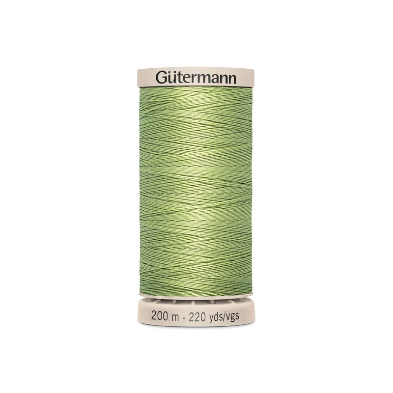 Linha para acolchoar e patchwork Gütermann 200 m verde-limão suave 9837 - Ribes y Casals