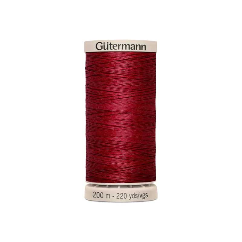 Linha para acolchoar e patchwork Gütermann 200 m Vermelho Cereja 2453 - Ribes y Casals