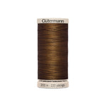 Linha para acolchoar e patchwork Gütermann 200 m castanho 1633 - Ribes y Casals