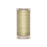 Linha para acolchoar e patchwork Gütermann 200 m creme 928 - Ribes y Casals