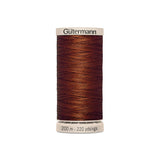 Linha para acolchoar e patchwork Gütermann 200 m castanho 1833 - Ribes y Casals
