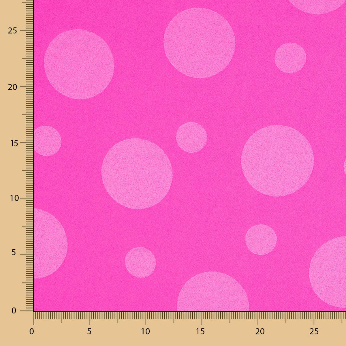 Jacquard Bolinhas FÃºcsia - Ribes y Casals