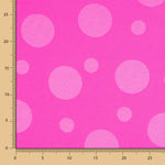 Jacquard Bolinhas FÃºcsia - Ribes y Casals