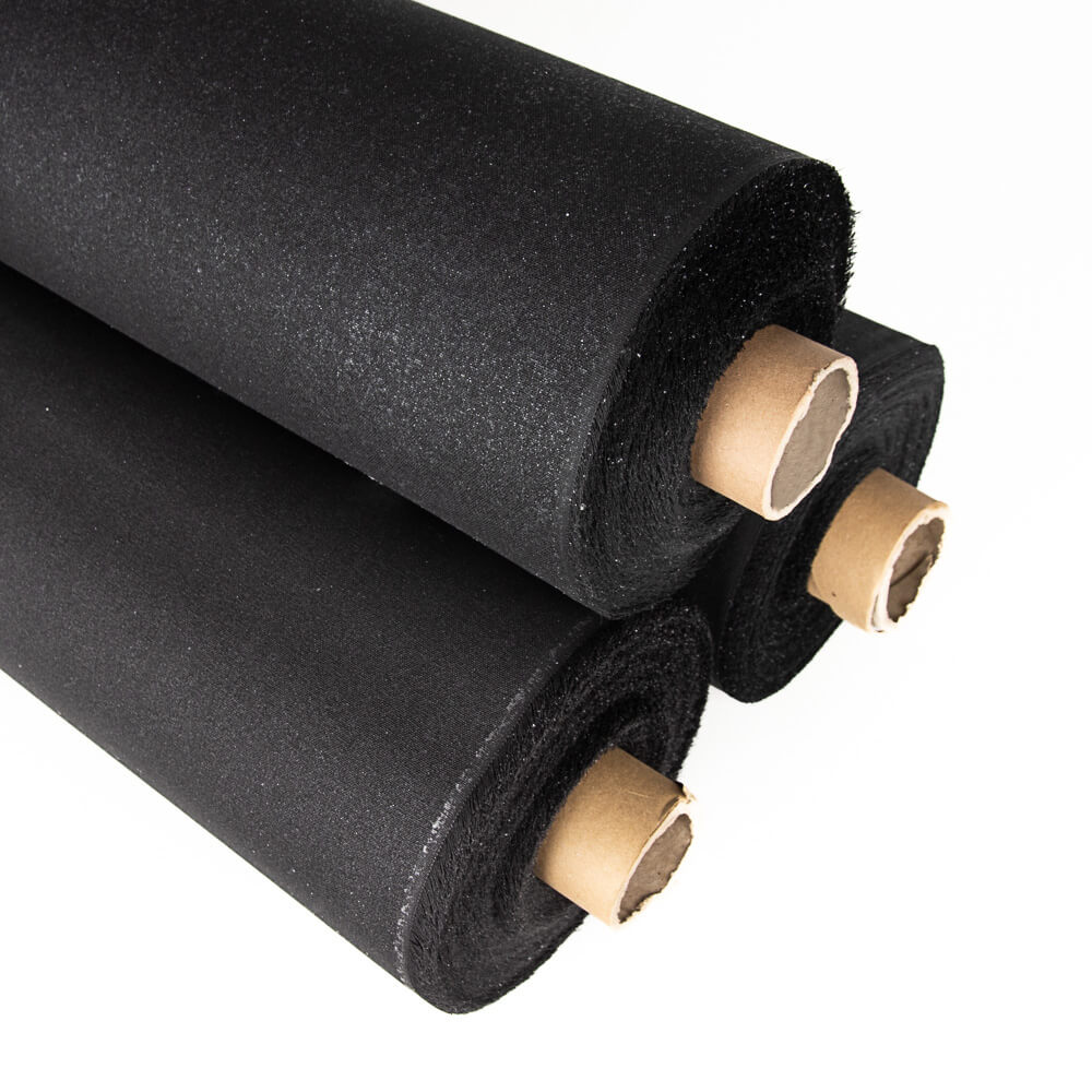 Rollo de Entretela Adhesiva Tiesa Negra 50 metros - Ribes y Casals