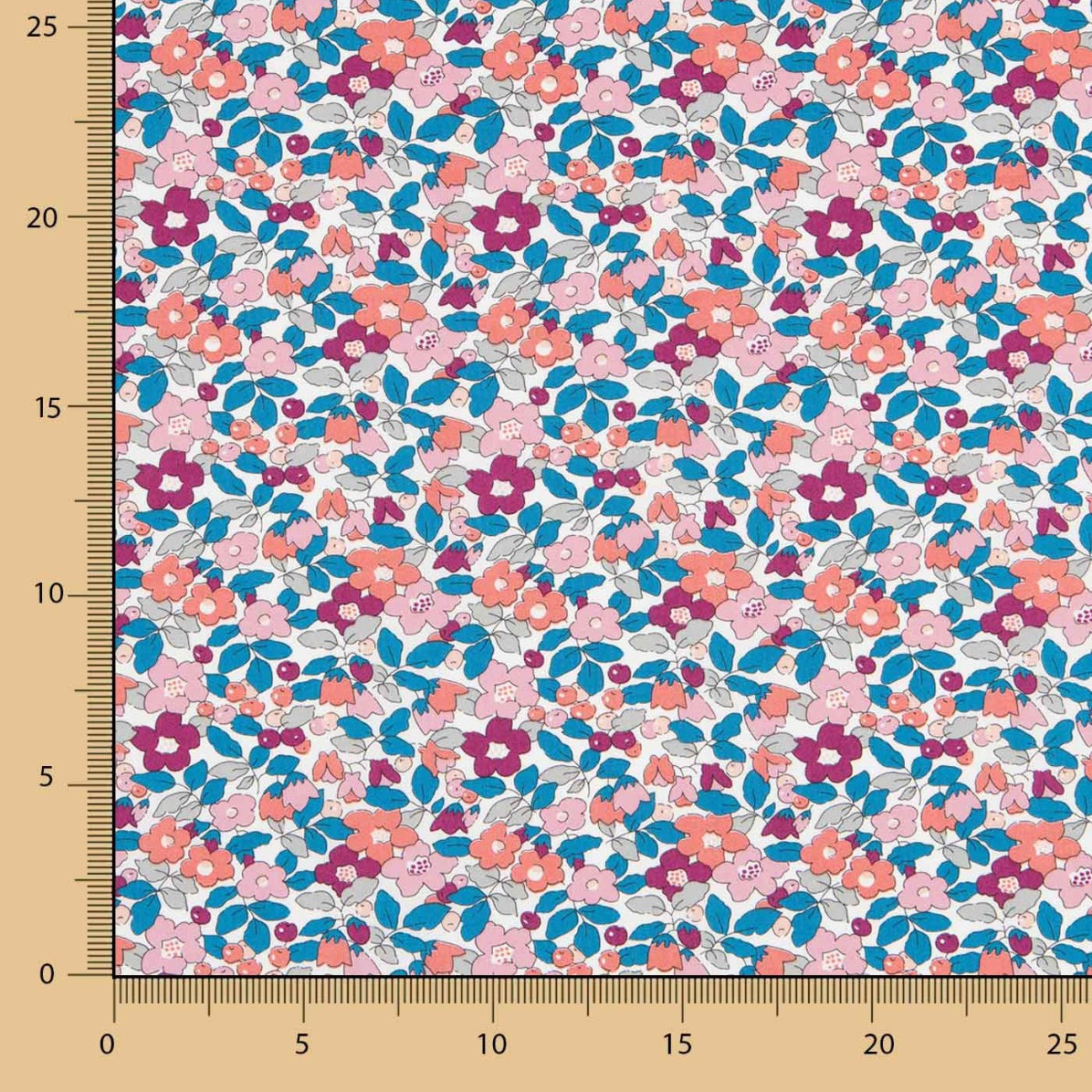 Algodão Liberty London Cogumelos - Ribes y Casals