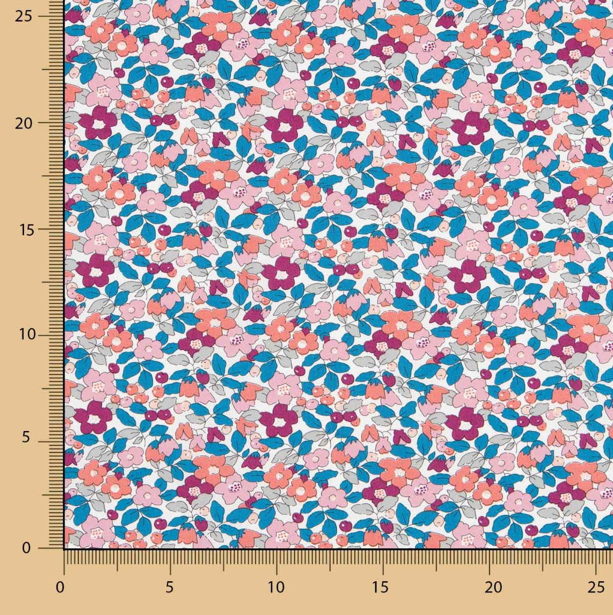 Algodão Liberty London Cogumelos - Ribes y Casals